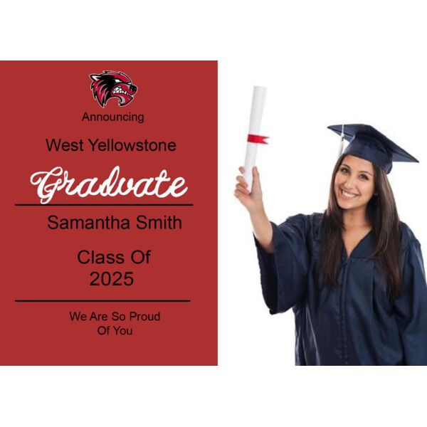 WY Graduation Sign Thumbnail