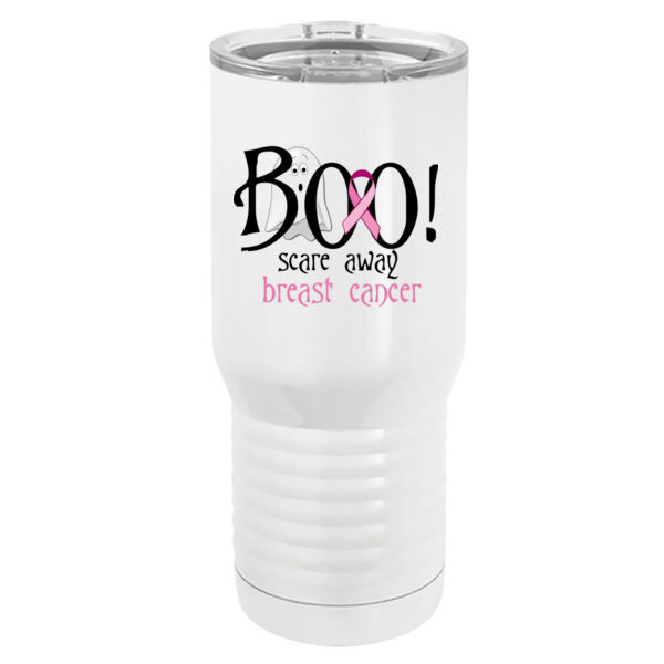 Just Cure It Breast Cancer Awareness 20oz Tumbler 2 Thumbnail