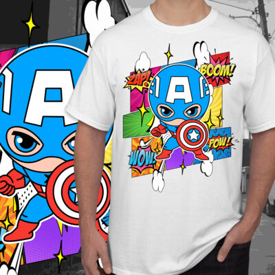 Chibi Heros Comic Deigns Thumbnail